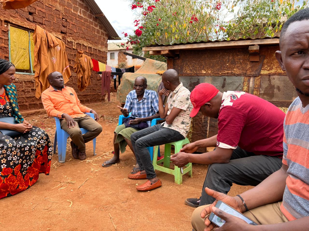 Community dialogue session